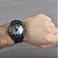 Часы спортивные электронные Skmei 1163 черные (my-17189)