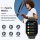 Розумний годинник Cillso Y6 з 1,96-дюймовим AMOLED-дисплеєм Always-on чорний (my-17117)