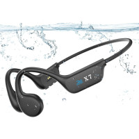 Навушники для плавання Guudsoud X7 з кістковою провідністю звуку ступінь захисту IP68 чорний (my-17107)