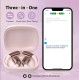 Розовые наушники-переводчики A38 подходят для iOS и Android (my-17109)