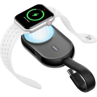 Портативное зарядное устройство для Apple Watch, 1200 мАч Charmast CMW черный (my-9093)