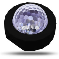 Диско-светильник со звуковым управлением D36 черный (my-18075)