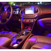 Диско-светильник со звуковым управлением D36 черный (my-18075)