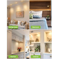 Светодиодные лампочки теплый белый 3000K HFCDL MR16 GU5.3  6 шт (my-4159)