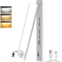 Светильник для шкафа EAUTOR JMX-HW30 Silver перезаряжаемая светодиодная лента с датчиком движения, (my-2096)