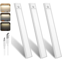 Светильник для шкафа с датчиком движения и регулируемой яркостью DT·Live L1803 серебристый 2шт (my-4039)