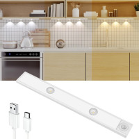 Кухонные светильники под шкаф 3 шт. 30 см Shirylzee DMS-8830 белый (my-18122)