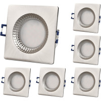 Светодиодный встраиваемый точечный светильник KYOTECH водонепроницаемый IP65 6 Вт 230В 500 лм, нейтральный белый 4500K (my-2016)