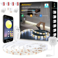 Светодиодная лент с датчиком движения белый свет 2700K-6500K Wefomey 3M (my-9109)