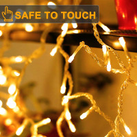 Гирлянда LITYBY Fairy Lights водонепроницаемая 15 м/49 футов 120 светодиодных гирлянд питание от сети 8 режимов дистанционного управления (my-17250)