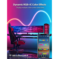 Светодиодная умная смарт LED-лента неоновая Lucienstar Neon Rope Lights размер L 3 метра (my-18150)