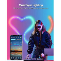 Светодиодная умная смарт LED-лента неоновая Lucienstar Neon Rope Lights размер L 3 метра (my-18150)