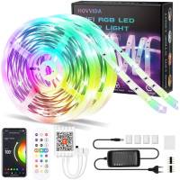 Светодиодная лента WiFi 20 м RGB 5050 музыка HOVVIDA (my-0181)