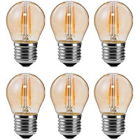 Світлодіодна лампа Leo's Light із регульованою яскравістю вінтажна G45 6 Вт 2200K 6 шт. (my-4358)