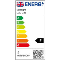 Светодиодная лампа Leo's Light с регулируемой яркостью винтажная G45 6 Вт  2200K 6 шт. (my-4358)