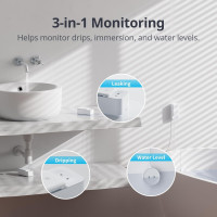 Датчик протечки воды SwitchBot WiFi W4402010 белый (my-17185)