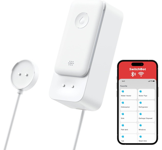 Датчик протікання води SwitchBot WiFi W4402010 білий (my-17185)