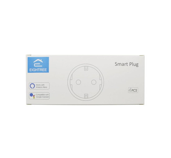 Набор из 4 Wi-Fi розеток с измерением энергопотребления EIGHTREE Smart Plug ET20-4 (my-4061)