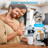 Интеллектуальная WiFi розетка EIGHTREE ET21 комплект из 4 шт с функцией измерения энергопотребления (my-1083)