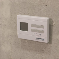 Цифровий кімнатний термостат COMPUTHERM Q3 з термометром для опалення, кондиціювання повітря та теплої підлоги, регулятор температури у приміщенні (my-15254)