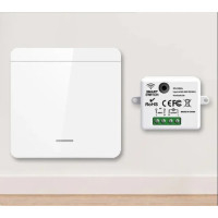 Безпровідний накладний вимикач із реле RF433 (my-17192)