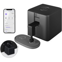 Розумна кнопка MOES Fingerbot Plus Smart Switch із сенсорним керуванням, сумісним із додатком Smart Life та MOES Tuya BLE Hub, чорний (my-15086)