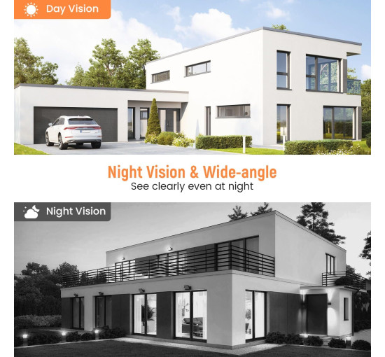 Бездротова відеокамера для дверного дзвінка 1080 GridTera P50 (my-18133)