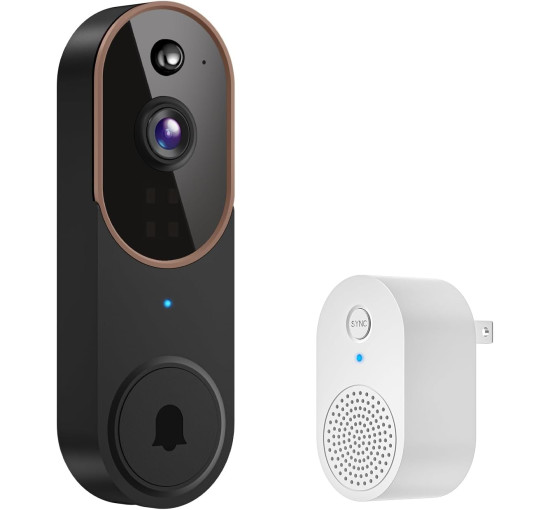 Бездротова відеокамера для дверного дзвінка 1080 GridTera P50 (my-18133) Бездротова відеокамера для дверного дзвінка 1080 GridTera P50 (my-18133)