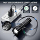 Світлодіодні багатофункціональні 2 в 1 USB ліхтарики Esgofo, PH-L330 30000 люмен (my-080)