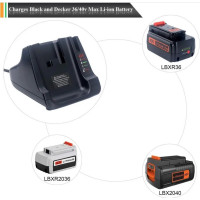 Швидкий зарядний пристрій 40 В для літій-іонних акумуляторів Black and Decker (my-17081)