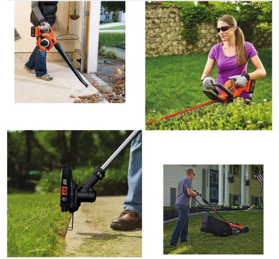 Быстрое зарядное устройство 40 В для литий-ионных аккумуляторов Black and Decker (my-17081)