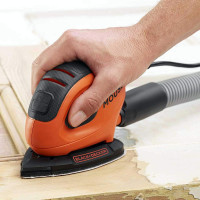 Дельтовидная шлифовальная машина Mouse Black & Decker BEW230-QS, 55 Вт, набор из 6 шкурок (my-7099) б/у