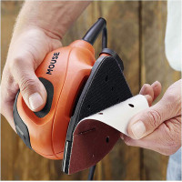 Дельтовидная шлифовальная машина Mouse Black & Decker BEW230-QS, 55 Вт, набор из 6 шкурок (my-7099) б/у