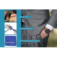 Профессиональный набор для обслуживания часов с футляром Gadgetime USA WT24K4 Unisex Adult Watch Repair Kit (147 предметов) (my-12035)