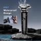 Електробритва для чоловіків ETENTOUS 3Dshaver-8012, водонепроникна чоловіча бритва IPX7 для вологого та сухого гоління, розумний світлодіодний дисплей (my-17110)