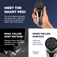 Электрический пылесос для удаления мозолей на ногах с функцией вакуума Own Harmony CR2100 электронная пилка для ног (my-17062)