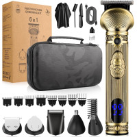 Професійний тример Qreeyx для стрижки волосся та бороди (my-3023)