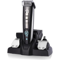 Тример для домашнього використання Hatteker Rechargeable Hair Trimmer Grooming Kit 5in1 (RFC-588) (my-4275) без упаковки