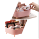 Органайзер для макіяжу Awokza Cosmetic Storage Box Makeup Pink AC-7643 (my-2102)