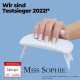 Оригинальная УФ-лампа Miss Sophie LED для ногтей с USB-кабелем, таймер 60/120 секунд белый (my-17149)