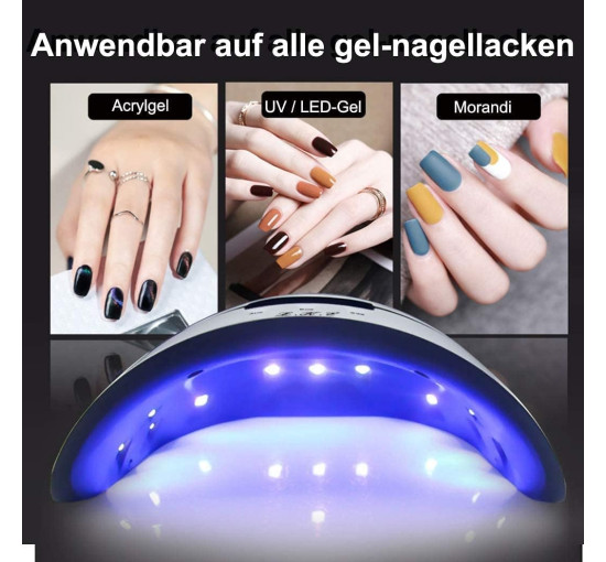 Ультрафіолетова лампа для нігтів, манікюр L.K.E SUN X10PLUS (my-035)