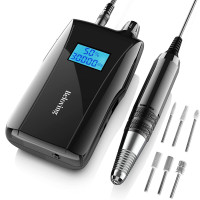 Портативный электрический фрезер для ногтей, профессиональный JR-801-черный (my-0124)