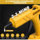 Бездротовий термоклейовий пістолет Powtree для Dewalt 20 В з клейовими стрижнями жовтий (my-17245)