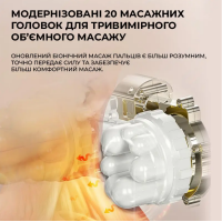 Массажная подушка Weizer TwentyFingers RT-9930 White (my-9088)