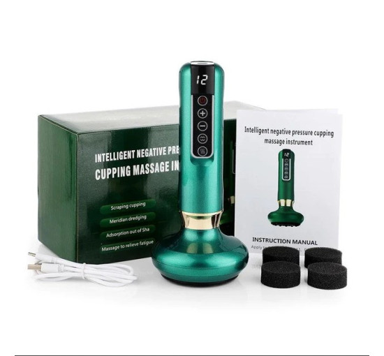 Масаж для тіла з інфрачервоним нагріванням Cupping Massager Електричний бездротовий вакуумний масажер (my-17066)