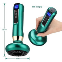 Массаж для тела с инфракрасным нагревом Cupping Massager Электрический беспроводной вакуумный массажер (my-17066)