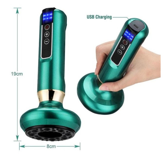 Масаж для тіла з інфрачервоним нагріванням Cupping Massager Електричний бездротовий вакуумний масажер (my-17066)