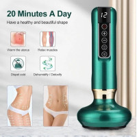 Массаж для тела с инфракрасным нагревом Cupping Massager Электрический беспроводной вакуумный массажер (my-17066)