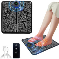 Електричний EMS масажер для ніг портативний Ceboic BR-8855 (my-077)