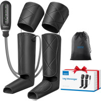 Компрессионный массажер для ног RENPHO RP-ALM070 для кровообращения и облегчения боли, массаж голени и бедра (my-053)